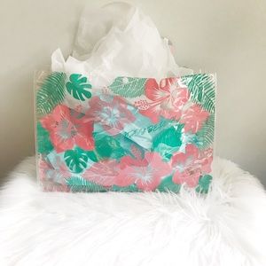 Color full PVC tote bag